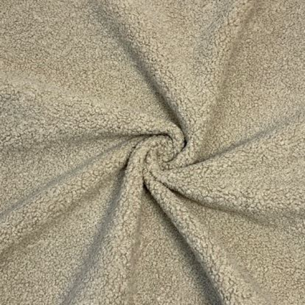 RESTSTÜCK 0,90m !!! - Boucle - Deluxe - sand