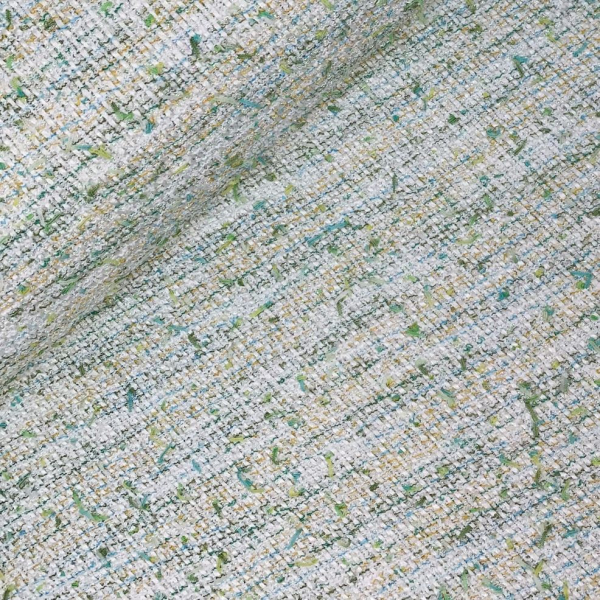 Tweed Bouclé - Carolin - grün