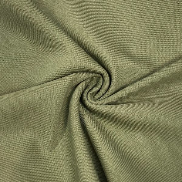 Bündchen Schlauch - 1/1 Rib - olive
