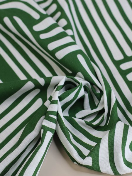 Baumwoll Leinen - Over the Rainbow - verdant green - Mind the Maker