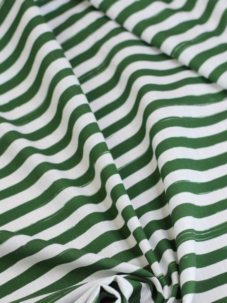 Baumwoll Leinen - Lined up - verdant green - Mind the Maker