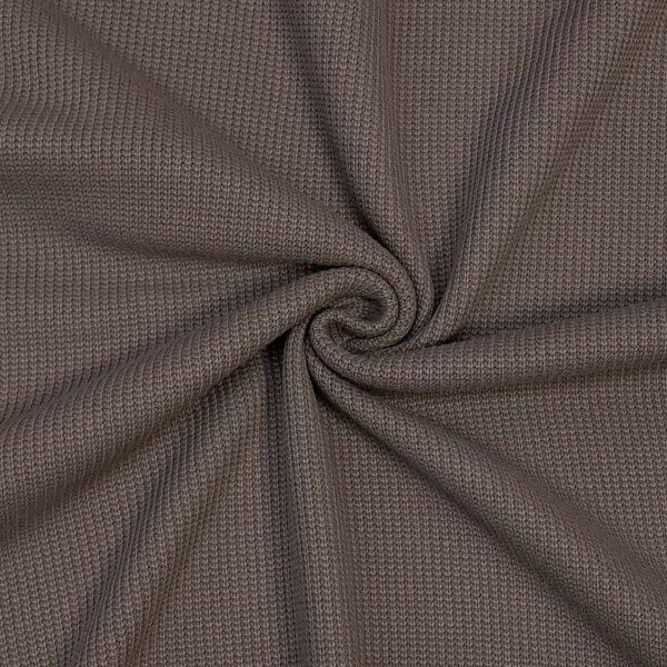 Baumwoll Strick - Cable Miami - dusty brown