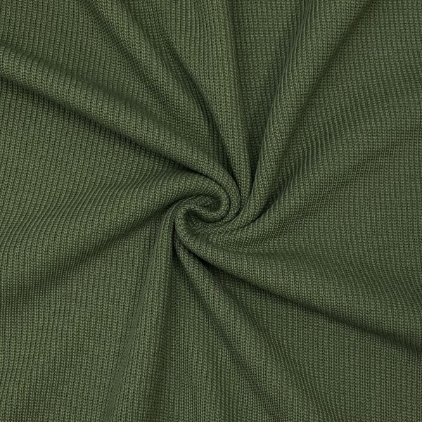 Baumwoll Strick - Cable Miami - khaki