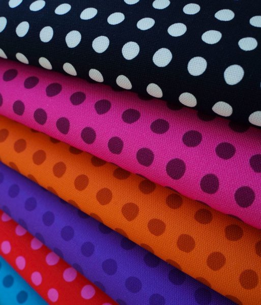Bio Canvas - Dot by Dot - Col. 07 - Love Letters - Hamburger Liebe - Albstoffe