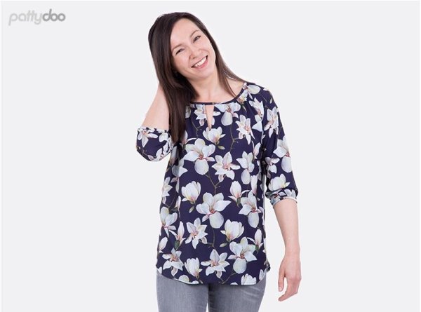 Papierschnittmuster - Carmen - Damenshirt - Damen - Pattydoo