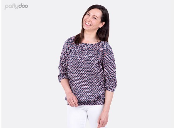 Papierschnittmuster - Carmen - Damenshirt - Damen - Pattydoo