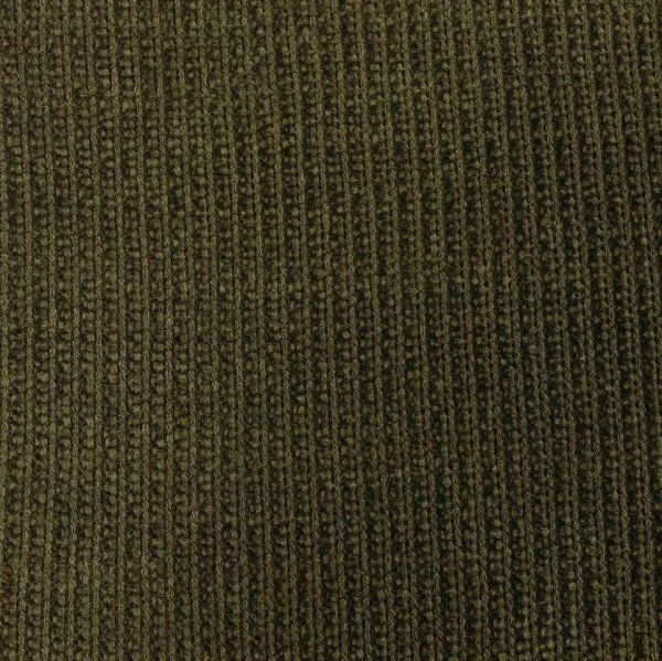 RESTSTÜCK 0,50m !!! - Chenille Strick - Rip - khaki