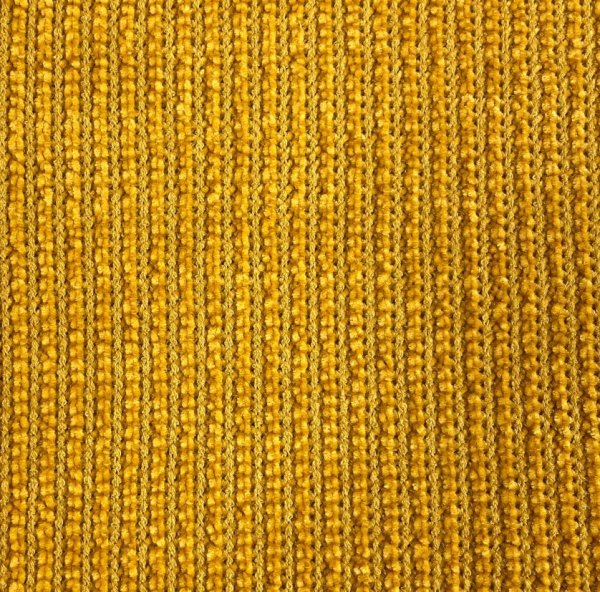 RESTSTÜCK 0,70m !!! - Chenille Strick - Rip - ocre