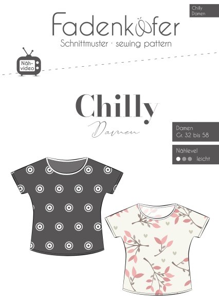 Papierschnittmuster - Chilly - Damen - Fadenkäfer