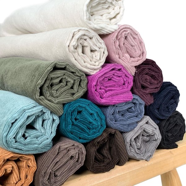 RESTSTÜCK 1,20m !!! - Cord - June - washed - khaki