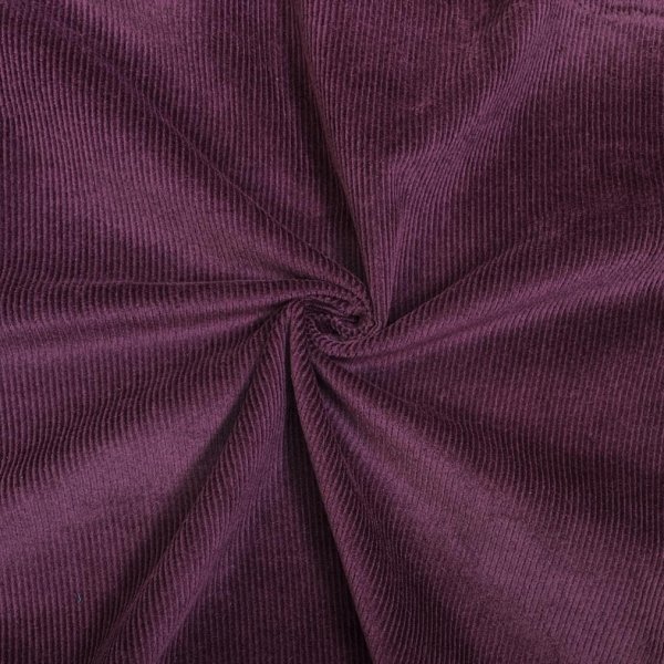 RESTSTÜCK 1,40m !!! - Cord - June - washed - burgundy