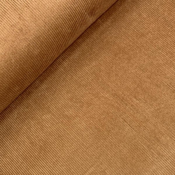 RESTSTÜCK 50cm !!! - Cord - June - washed - cognac