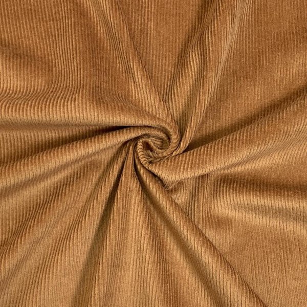 RESTSTÜCK 50cm !!! - Cord - June - washed - cognac