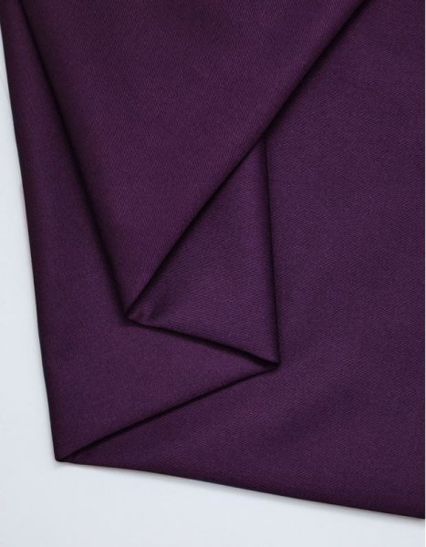 Bio Baumwoll Stretch Twill - plum - Mind the Maker