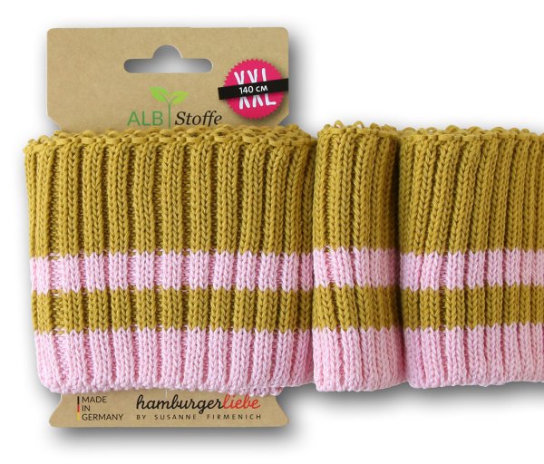 Cuff me - Bio Bündchen - Cozy Stripes Col.17 - Bliss - Hamburger Liebe