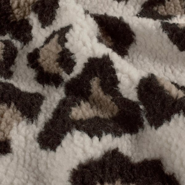 Mantelstoff - Curly Lamb - Maite Big - kamel