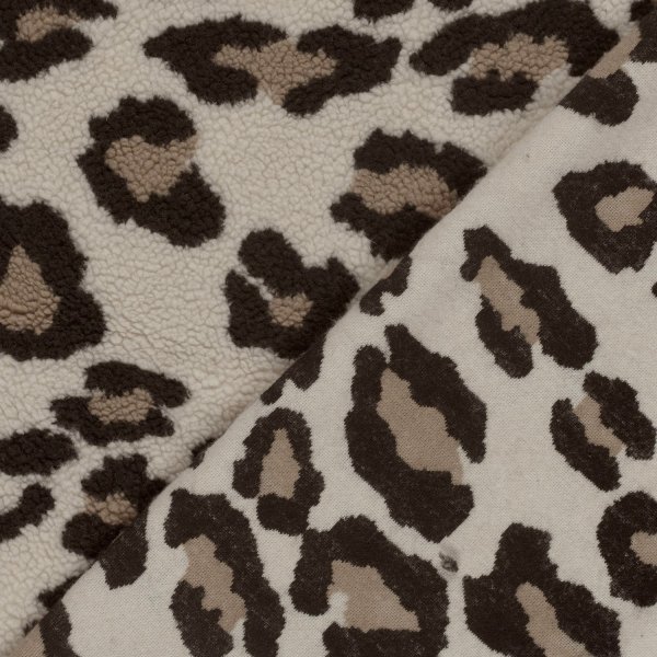Mantelstoff - Curly Lamb - Maite Big - kamel