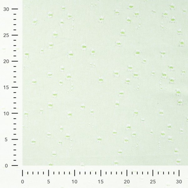 Jeansstoff - Denim Summer Fransen - lime