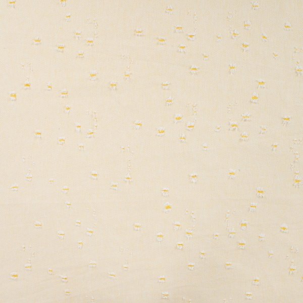 Jeansstoff - Denim Summer Fransen - yellow