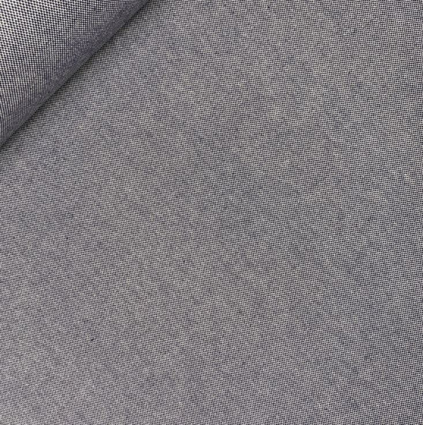 RESTSTÜCK 1,00m !!! - Canvas Leinenlook - Dobby Panama - navy blue