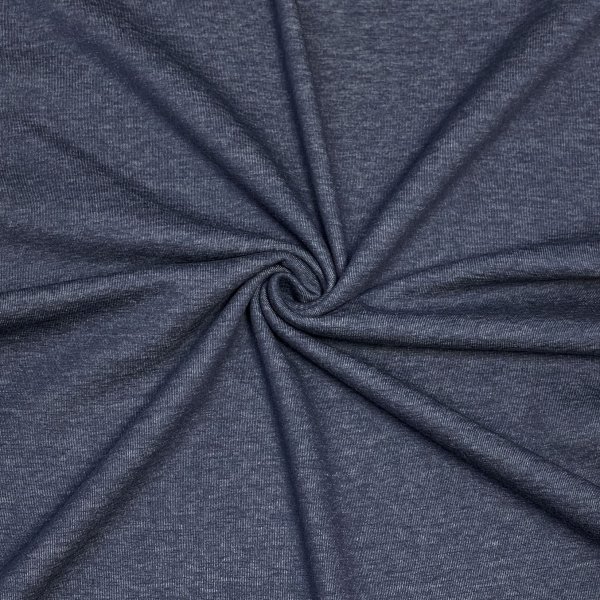 RESTSTÜCK 1,20m !!! - Doubleface Single Jersey - Jeansoptik