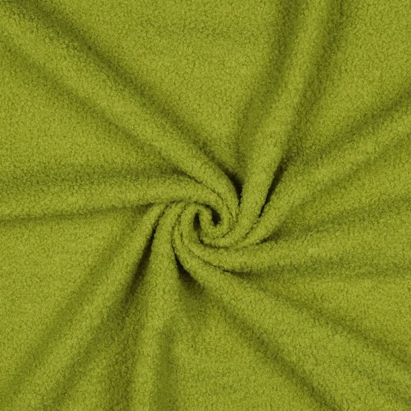 Double Sided - Teddy Fleece - lime