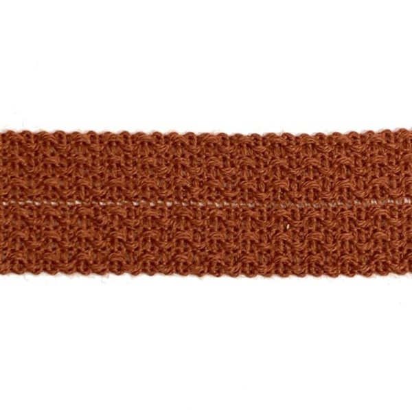 Einfassband/Tresse - 30mm - cognac