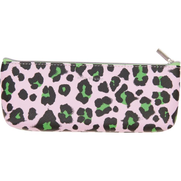 Etui - Leo - rosa/neongrün - Acid Leo - Rico Design