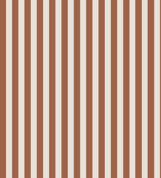 Baumwoll Stripes - brown/white - Fibremood No. 34