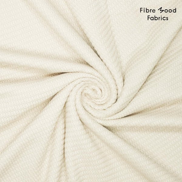 Strick Baumwollgemisch - beige - Fibremood No. 34