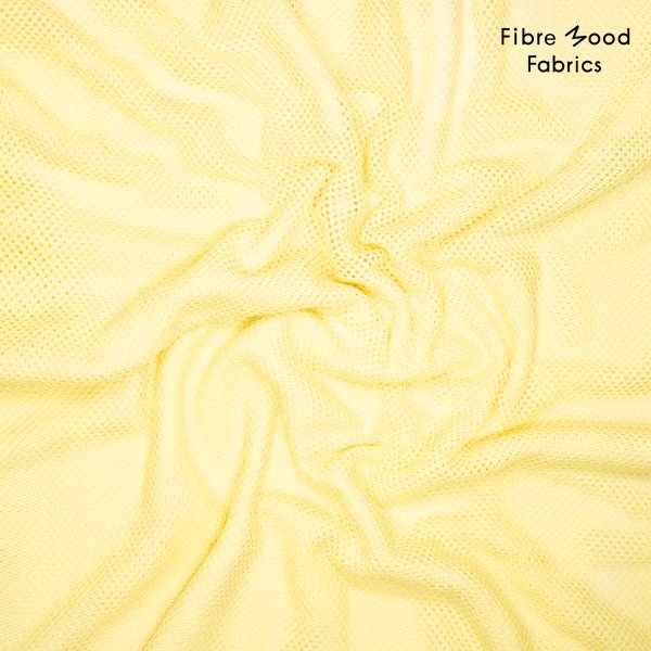 Knit - Fish net - yellow - Fibremood No. 38