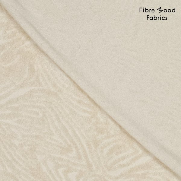 Frottee Jacquard - Struktur - ecru - Fibremood No. 38
