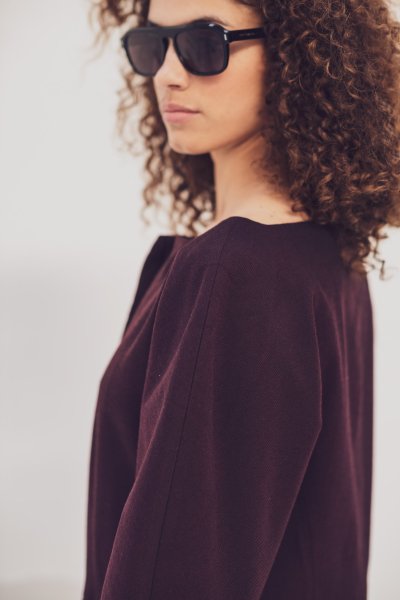 Viskosegemisch - Stretch - bordeaux - Fibremood No. 37