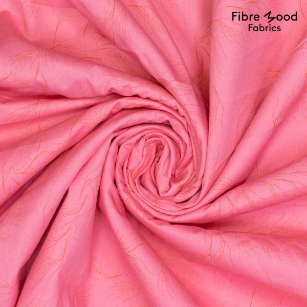 Baumwolle - Popeline - Wind Blowing - pink - Fibremood