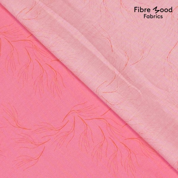 Baumwolle - Popeline - Wind Blowing - pink - Fibremood