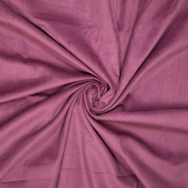 Cord - uni - plum - Fibremood No. 40