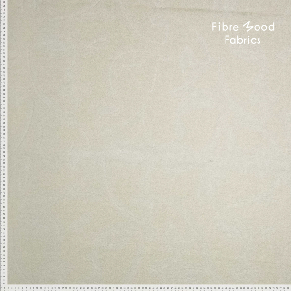 RESTSTÜCK 1,70m !!! - Jacquard - Faces - creme - Fibremood No. 36