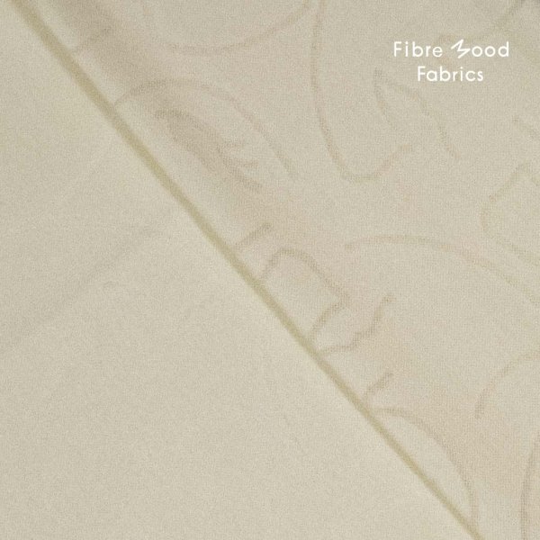 Jacquard - Faces - creme - Fibremood No. 36