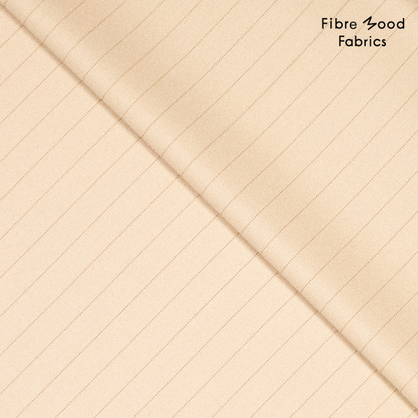 Bambus Twill - Stripes - beige - Fibremood Special No. 5