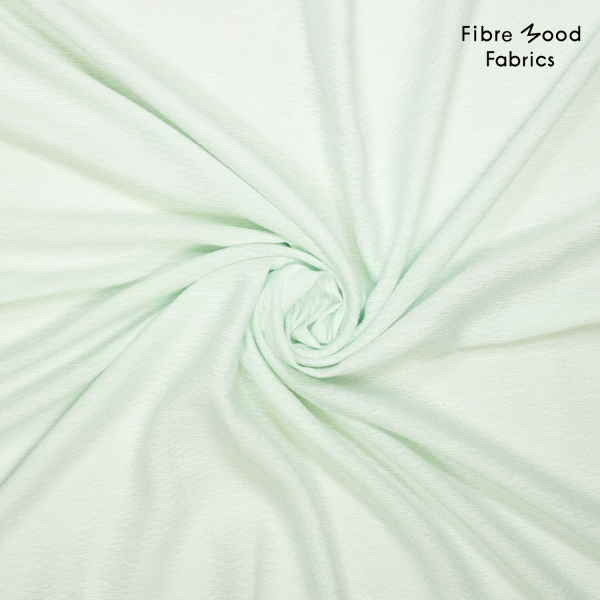 Strukturcrepe - uni - pastell mint - Fibremood No. 40