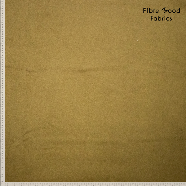 Wollmix Mantelstoff - brushed - oliv - Fibremood Special No. 5