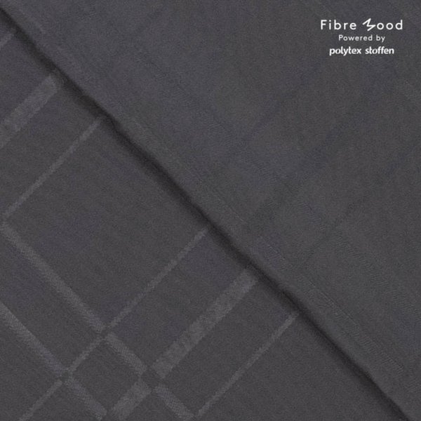 Viskosewebware - Diamonds - black - Fibremood