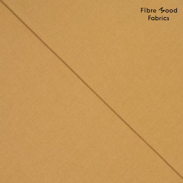 Baumwoll Popeline - stone washed - otter brown - Fibremood No. 38