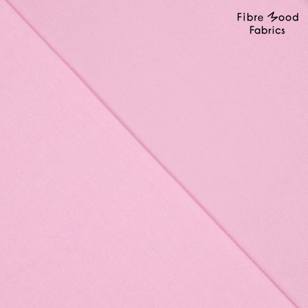Baumwoll Popeline - stone washed - pink - Fibremood No. 33