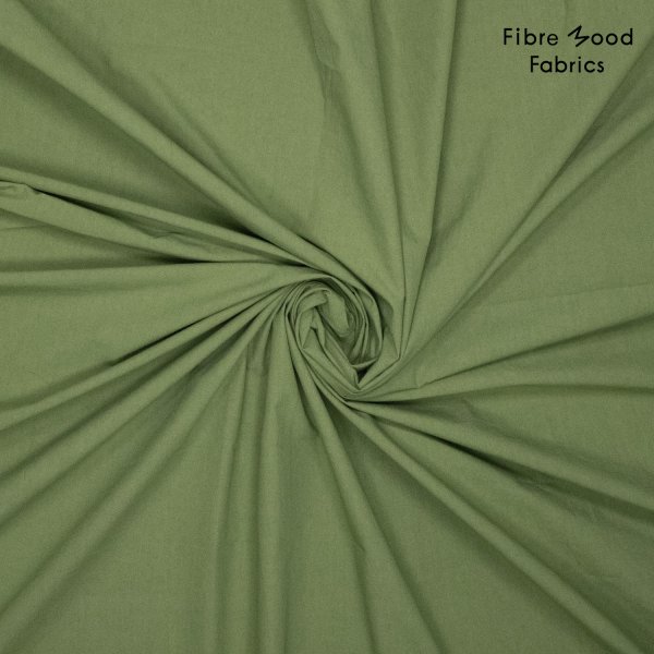 Baumwoll Popeline - stone washed - bright green - Fibremood No. 38