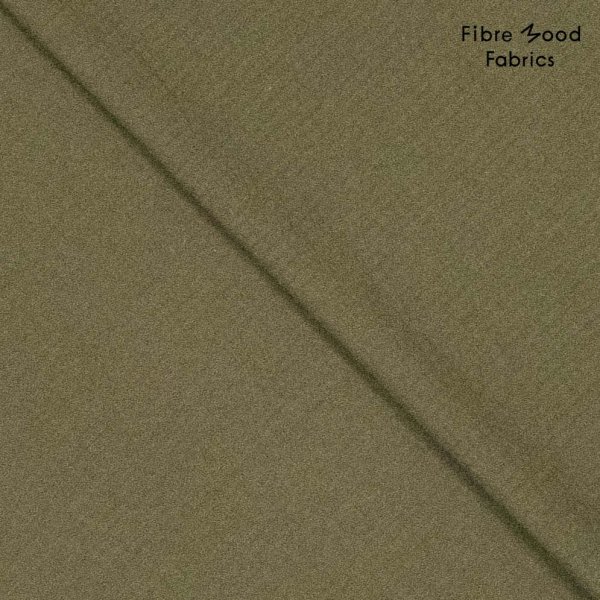 Baumwolle Seersucker - uni - green - Fibremood No. 34