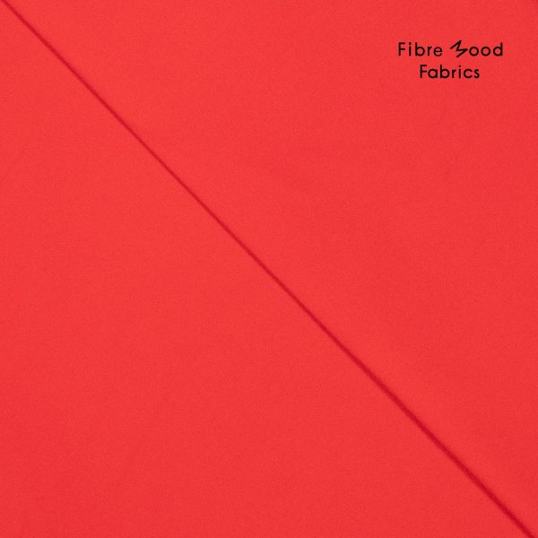 Baumwollstretch - Denim Look - summer red - Fibremood No.28