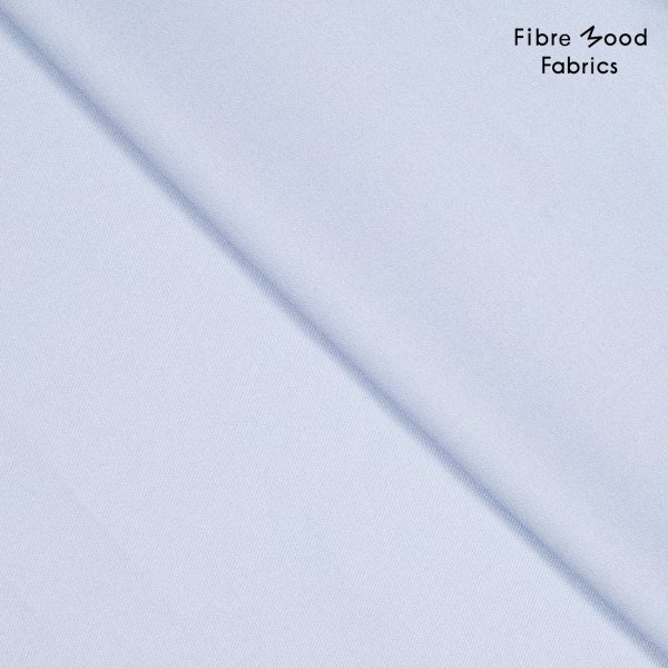 Baumwollstretch Twill - uni - light blue - Fibremood No. 37