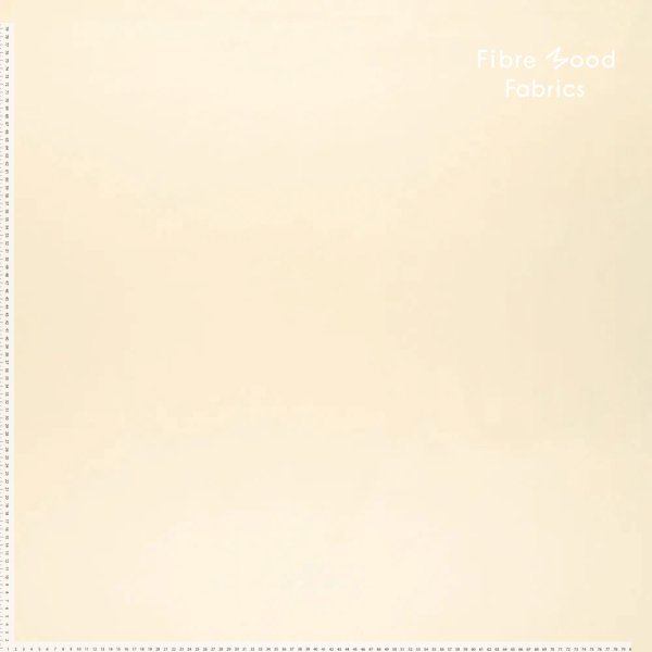 Baumwollsatin - brushed light yellow - Fibremood No. 33