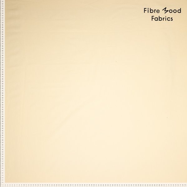 Baumwoll Popeline - paper touch - yellow - Fibremood No. 37